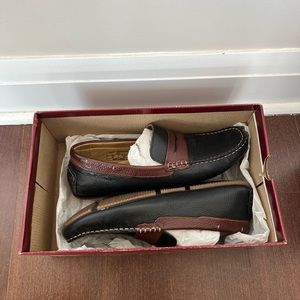 Hush Puppies Black Loafers